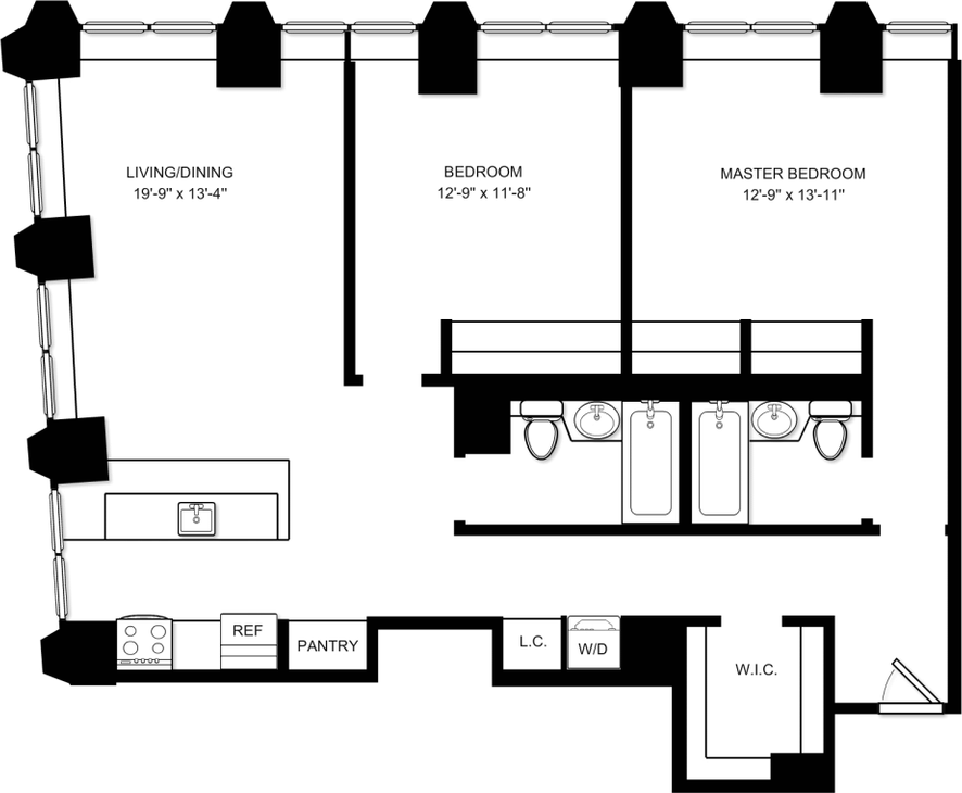 Hanover Sq #17A - Photo 3 of 3