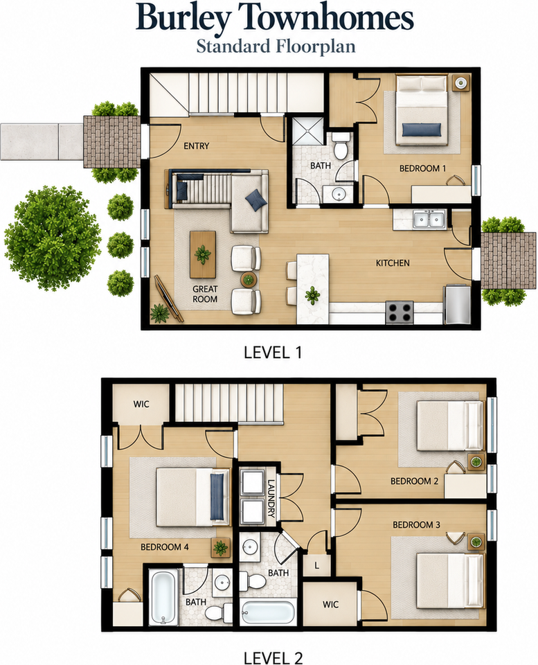 Burley Townhomes - Photo 4 of 22