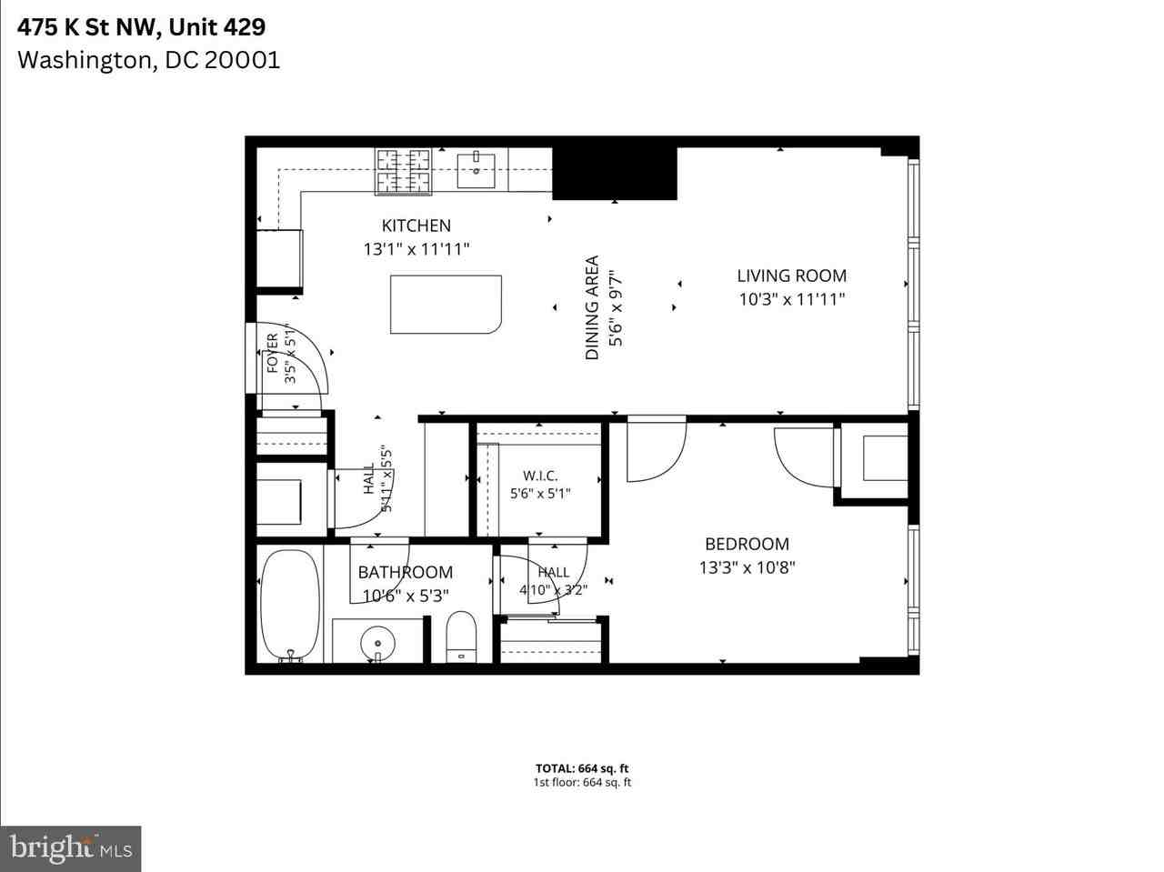 475 K St Nw #429 - Photo 4 of 30