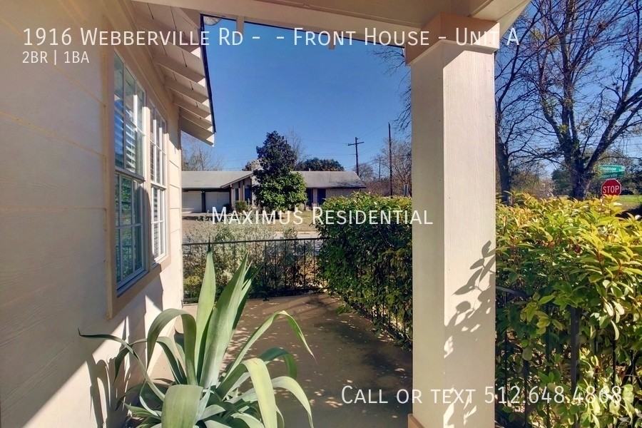 1916 1916 Webberville Rd -  - Front House #A - Photo 3 of 14