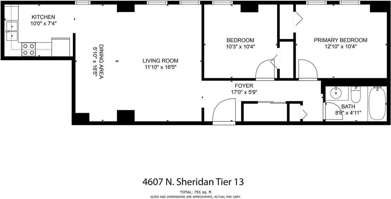 4607 North Sheridan Road, Unit 308 - Photo 4 of 25