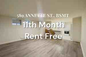 featured image of 589 Annette St Bsmt #Bsmt