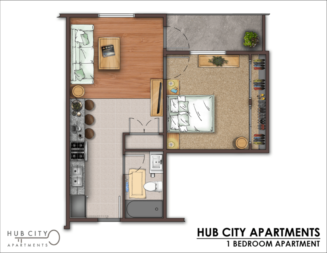 Hub City Apartments - Photo 2 of 8