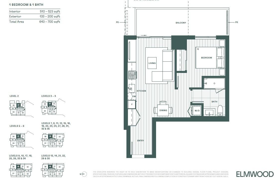 612 Elmwood Street #9xx - Photo 2 of 2