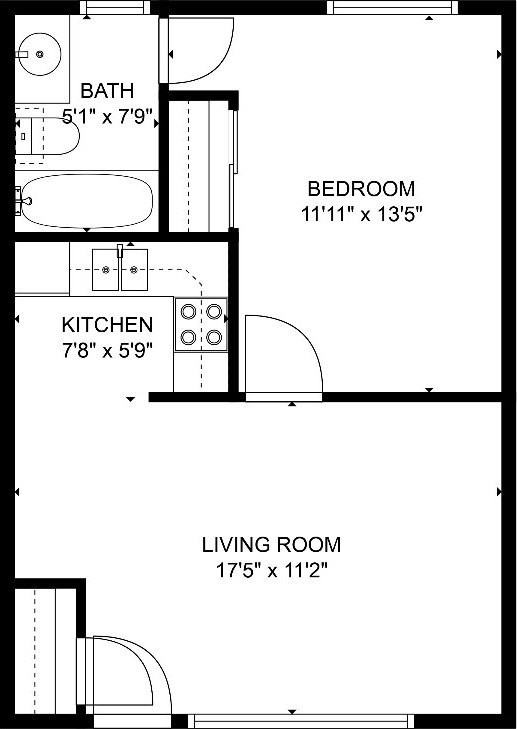 1415 Sewell St #2 - Photo 2 of 9