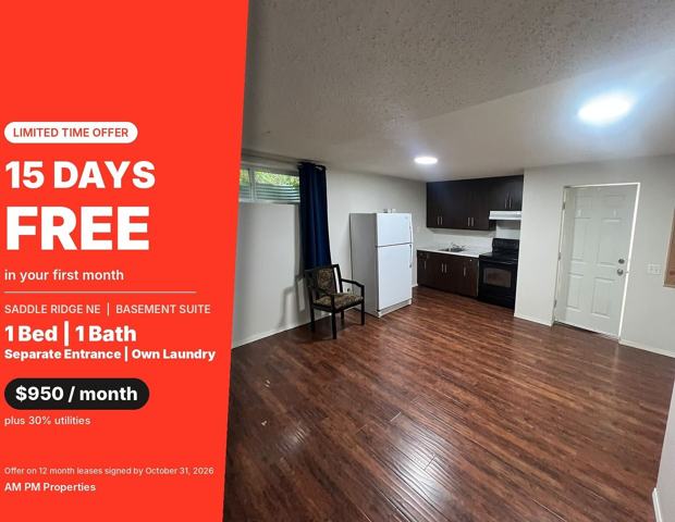 1 Bedroom in Saddle Ridge