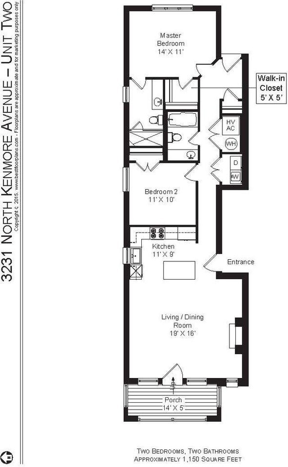 3231 N Kenmore Ave #2 - Photo 5 of 6